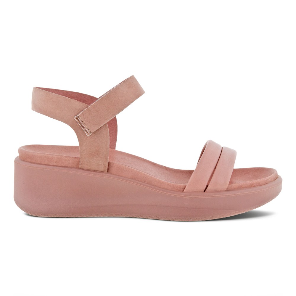 Sandalias Mujer - ECCO Flowt Lx Wedge - Rosas - ADO083452